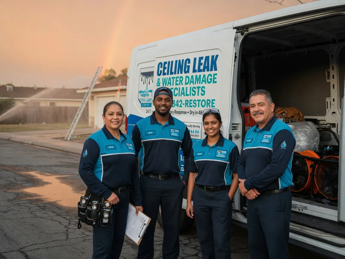 Ceiling Leak Cleanup company in Springville, PA
